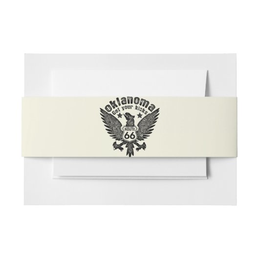 オクラホマで蹴66 San Telmaフィルタを入手 招待状ベリーバンド (正面例)