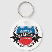 オクラホマにいる人が私を愛している キーホルダー (正面)