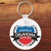 オクラホマにいる人が私を愛している キーホルダー (正面)