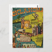 オクラホマについての事実 ポストカード (正面/裏面)