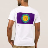 オクラホマのチョクトー族の国家 Tシャツ (裏面)