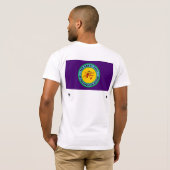 オクラホマのチョクトー族の国家 Tシャツ (裏面フル)