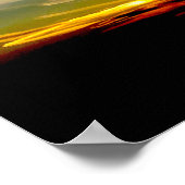 オクラホマの夕焼け ポスター (角)