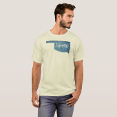 オクラホマの家 杢柄 Tシャツ (正面フル)