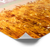 オクラホマの小麦畑とスカイアートのポスター ポスター (角)