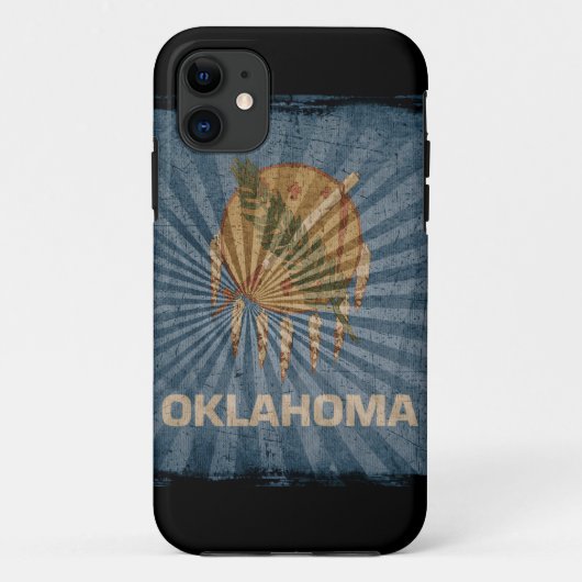 オクラホマの州の旗とのIphone 5の場合 Case-Mate iPhoneケース (裏面)