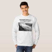 オクラホマの巨大石油会社- Cushing分野 Tシャツ (正面フル)