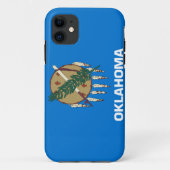 オクラホマの旗 Case-Mate iPhoneケース (裏面)