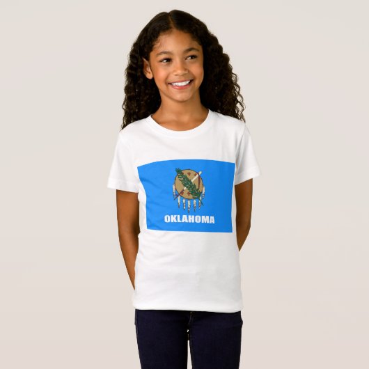 オクラホマの旗 Tシャツ (正面フル)