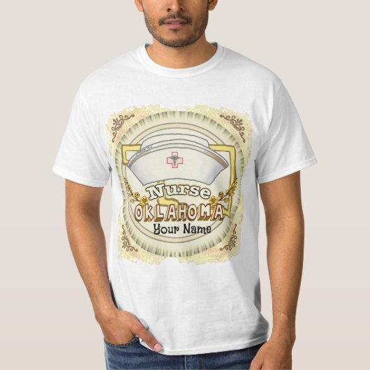 オクラホマの看護師 Tシャツ (正面)
