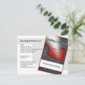 オクラホマはがき政治 案内ポストカード (スタンド正面)