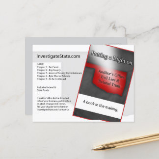 オクラホマはがき政治 案内ポストカード