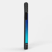 オクラホマは金属の旗にブラシをかけました Case-Mate iPhoneケース (裏面/右)