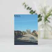 オクラホマへのレッドリバーブリッジ ポストカード (スタンド正面)