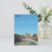 オクラホマへのレッドリバーブリッジ ポストカード (スタンド正面)