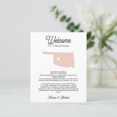 オクラホマウェルカムレター&旅程ANY COLOR (スタンド正面)