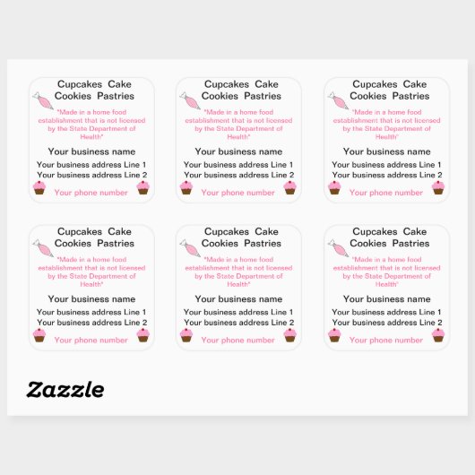 オクラホマコテージ食品法の製品のシール スクエアシール (シート)