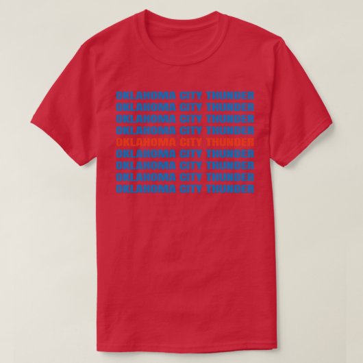 オクラホマサンダーTシャツ Tシャツ (デザイン正面)