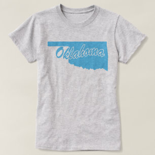 オクラホマシェイプTシャツの州 Tシャツ