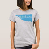 オクラホマシェイプTシャツの州 Tシャツ (正面)