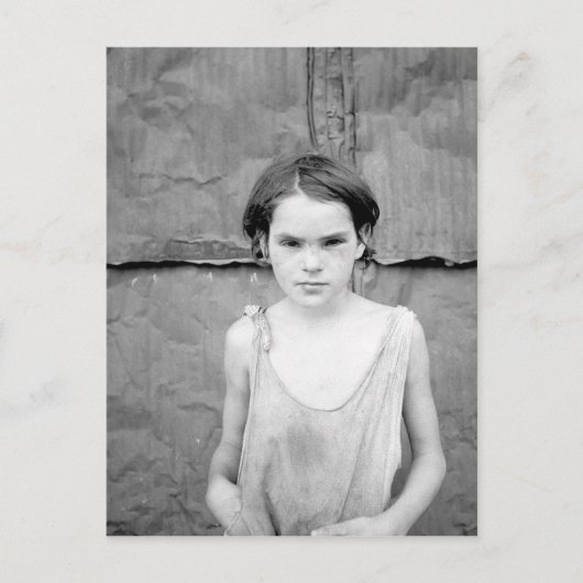 オクラホマシティに住む子供 ポストカード (正面)