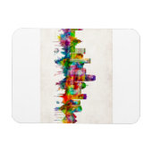 オクラホマシティオクラホマスカイライン マグネット (横)