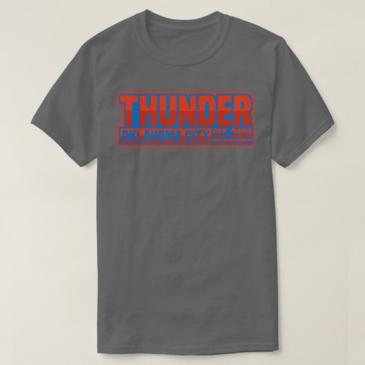 オクラホマシティサンダー02 Tシャツ (デザイン正面)