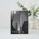 オクラホマシティダウンタウン放棄 ポストカード (スタンド正面)