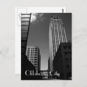 オクラホマシティダウンタウン放棄 ポストカード (正面/裏面)