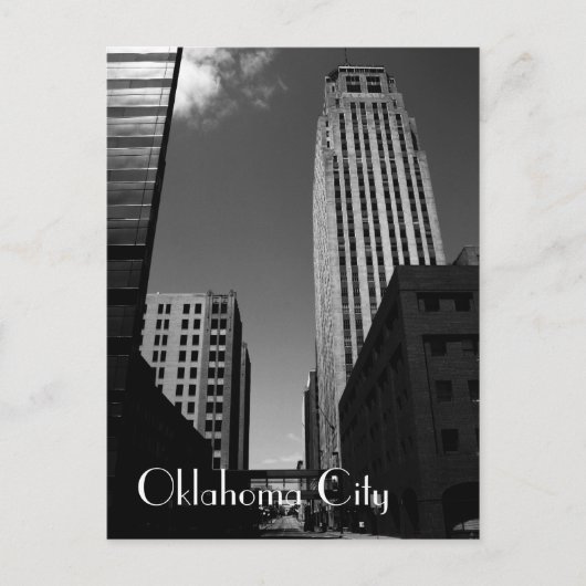 オクラホマシティダウンタウン放棄 ポストカード (正面)