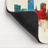 オクラホマシティーのスカイラインの都市景観 マウスパッド (コーナー)