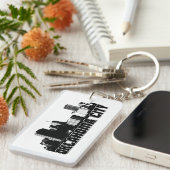 オクラホマシティーのスカイライン キーホルダー (正面右)