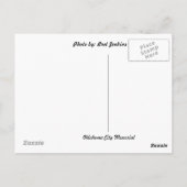 オクラホマシティーの記念物の郵便はがき ポストカード (裏面)