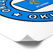 オクラホマシティーオクラホマ ポスター (角)