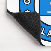 オクラホマシティーオクラホマ マウスパッド (コーナー)