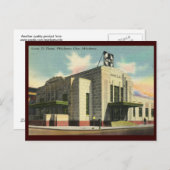 オクラホマシティーヴィンテージ ポストカード (正面/裏面)