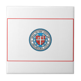 オクラホマシティー国旗（オクラホマ州） タイル