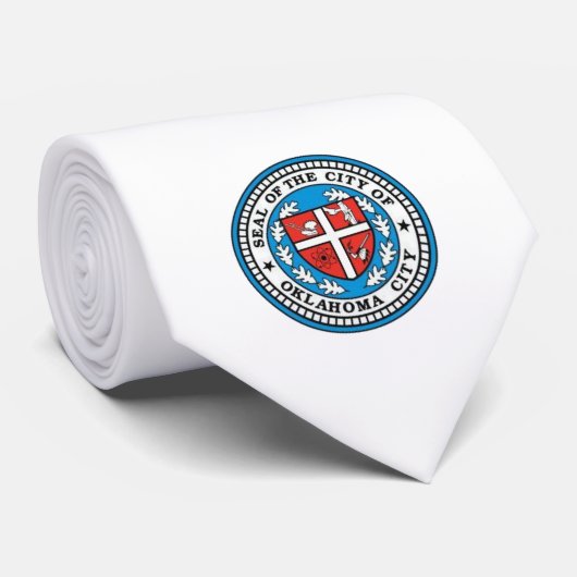 オクラホマシティー国旗(オクラホマ州) ネクタイ (ロール)