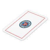 オクラホマシティー国旗（オクラホマ州） マグネット (左側)