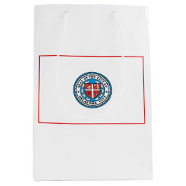 オクラホマシティー国旗（オクラホマ州） ミディアムペーパーバッグ