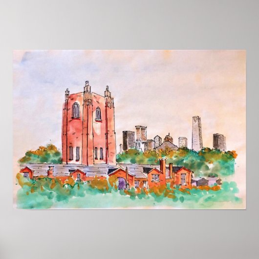 オクラホマシティー大学 – OCU ポスター (正面)