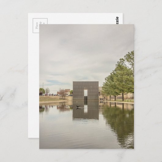 オクラホマシティー爆撃記念碑 ポストカード (正面/裏面)