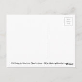 オクラホマシティー社に住む子供 ポストカード (裏面)