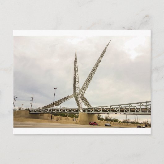 オクラホマシティー高速道路構造 ポストカード (正面)