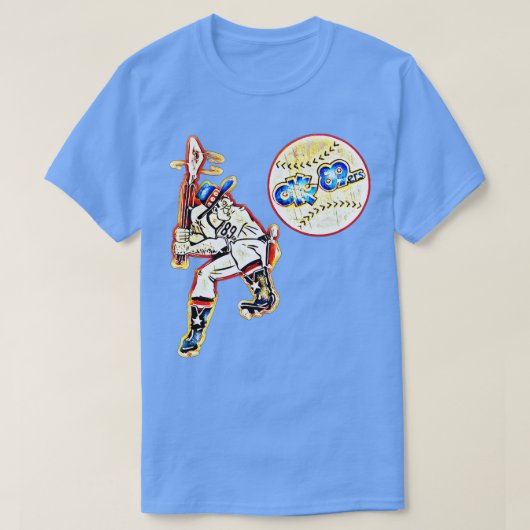 オクラホマシティー89ers野球 tシャツ (デザイン正面)