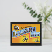 オクラホマシティー・オクラホマからの挨拶 ポストカード (スタンド正面)