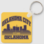オクラホマシティー、オクラホマ キーホルダー (裏面)