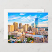 オクラホマシティ, オクラホマ州, アメリカ シーズンポストカード (正面/裏面)