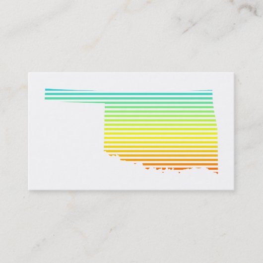 オクラホマシールド退化 名刺 (正面)