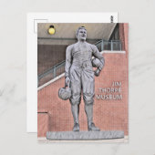 オクラホマジムThorpeミュージアムウォーターカラー ポストカード (正面/裏面)